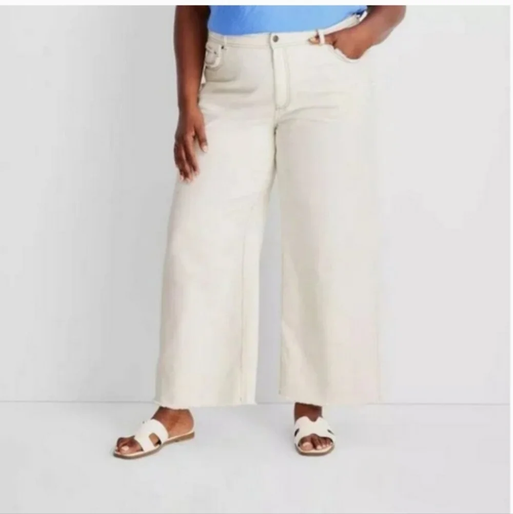 Future Collective High Rise Straight Leg Pants - 30